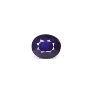 Natural Blue Sapphire 9.9 Carat Fancy Brilliant Cut Cabochon IGI Certified Fine Quality 20mm Diameter - Product Image 1
