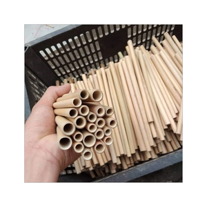 Pailles en bambou écologiques très demandées pour jus et boissons froides, finition soignée, design réutilisable pour B2B - Product Image 5