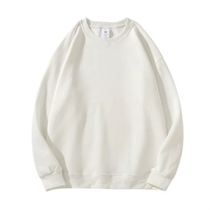 เสื้อสเวตเชิ้ตคอกลมสีเทาเข้มสำหรับผู้ชาย พิมพ์โลโก้ตามสั่ง ทรงหลวม แขนเสื้อแบบแร็กแลน เหมาะสำหรับชุดลำลอง คอลเลคชั่นแบรนด์เสื้อผ้าลำลอง - Product Image 6