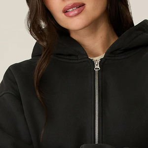 Women Full <b>Zip</b> <b>Hooded</b> Outerwear Designed For Smooth Layering & Daily Comfort High Quality With Adjustable Hood Casual Wear 2026 - Product Image 2