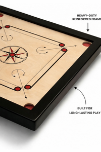36” carrom board High Quality Wooden Carrom Board Border Size Classic Strike and Pocket <b>Table</b> <b>Game</b> with Custom Logo - Product Image 2