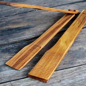 Teak Wood Salad <b>Tongs</b> Elegant Housewarming & <b>Kitchen</b> Gifts for Buyers - Product Image 1