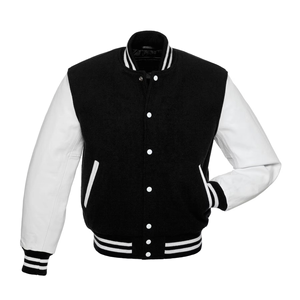 Chaqueta Varsity de Béisbol Personalizada de Alta Calidad para Hombre, Invierno, Lana, Chenilla, Casual, con Botones, Secado Rápido, Ecológica - Product Image 1