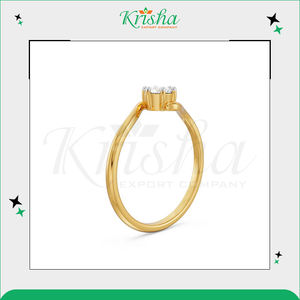 Bagues d'anniversaire en diamants naturels et cultivés en laboratoire, disponibles en couleur blanc DEF, provenant d'un fabricant et exportateur indien de premier plan. - Product Image 5