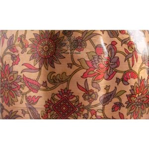 Distributeur d'eau réutilisable chaud et froid en cuivre à motif floral décoratif pour usage domestique - Product Image 2