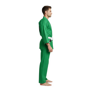 Uniforme de Artes Marciales de Alto Rendimiento Solid Trader, Prenda de Algodón Suave para Entrenamiento Intenso, Ropa Exterior para Judo y Karate - Product Image 2