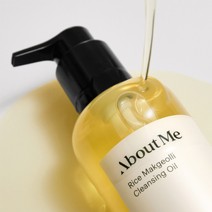 [About Me] Aceite Limpiador de Arroz Makgeolli para un Brillo Radiante y un Desmaquillante Facial Coreano Eficaz para la Piel 195ml - Product Image 1