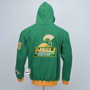 Chaquetas Varsity de Diseño Personalizado con Bordado MRI, Color Negro, Amarillo y Verde, con Capucha y Cierre de Cremallera, para Hombre, Otoño - Product Image 2