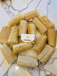 Esponja de Lufa Natural Plana al por Mayor, Multifuncional, Exfoliante, para Limpieza Corporal en Baño, Ducha y Spa - Product Image 3