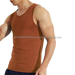 Camiseta Deportiva de Secado Rápido para Gimnasio, Diseño Deportivo, Camiseta sin Mangas para Hombre, Ajuste Muscular, Entrenamiento, Fitness, 100% Algodón - Product Image 2