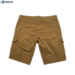 Pantalones Cortos Cargo Casuales para Hombre, Tejidos, Sólidos, Holgados, para Actividades al Aire Libre, con Múltiples Bolsillos, Transpirables, de Secado Rápido, Ligeros, para Verano, Trabajo y Senderismo - Product Image 2