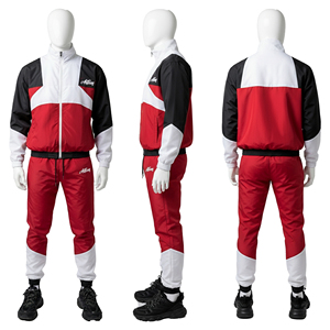 Breathable Regular Fit Full-length Polyester Tracksuit <b>Sets</b>,Men Training Outer Wear Best Style Tracksuit - Product Image 2