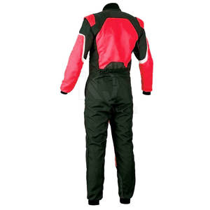 Combinaison de course automobile de qualité supérieure pour hommes, manches longues, polyester/nylon, respirante, légère, pour karting et utilisation sur piste - Product Image 2