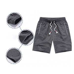 Pantalones Cortos Deportivos Casuales de Lona para Hombre, con Cordón, Transpirables, para Playa, con Cintura Elástica - Product Image 6