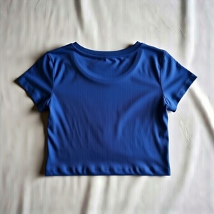 Camiseta Oversize de Streetwear Lisa 100% Algodón Premium de Tejido Pesado Personalizable para Eventos Cuello Redondo Manga Corta Secado Rápido Transpirable - Product Image 6