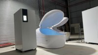 Pod pelampung busa kuning kualitas tinggi untuk tangki Spa penghijauan sensor ukuran besar pijat relaksasi perawatan kecantikan pribadi