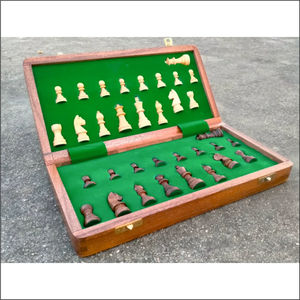 Premium Wooden <b>Chess</b> <b>Set</b> Handmade Folding Magnetic Chessboard Professional Staunton Wood <b>Chess</b> Pieces Luxury Gift Game Board - Product Image 6