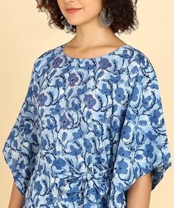 High Quality Designer Cotton Printed <b>Kaftan</b> <b>Summer</b> Daily Wear Regular Fit Washable Three Quarter Sleeve Best Price - Product Image 5