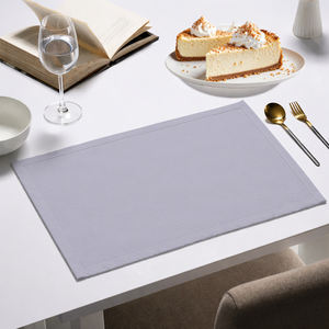 Modern Cotton <b>Placemats</b> Set, Stylish Washable Dining Table Mats, Heat Resistant Non-Slip Design - Product Image 3