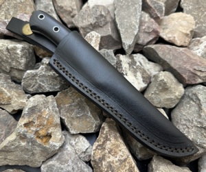 Couteau de camping professionnel avec manche robuste pour la chasse, la pêche et le bushcraft, couteau utilitaire à lame fixe pour l'extérieur - Product Image 5