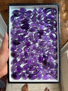 Lot en gros d'améthyste naturelle de haute qualité, qualité AAA, vendu au poids, avec formes et tailles variées pour la fabrication de bijoux - Product Image 4
