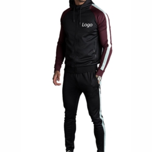 ชุดวอร์มผ้าฝ้ายพรีเมียม OEM เสื้อฮู้ดดี้และกางเกงขายาวสำหรับผู้ชาย ชุดสตรีทแวร์แบบสั่งทำ - Product Image 1