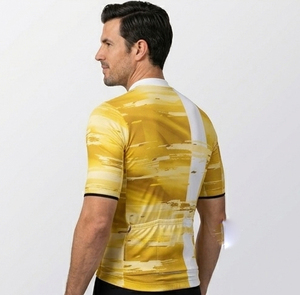 Jersey de Ciclismo Personalizado para Hombre, Jersey de Ciclismo OEM Sublimado, Jersey de Ciclismo con Cierre para Hombre, Jersey de Manga Corta con Cuello Alto para Hombre - Product Image 4