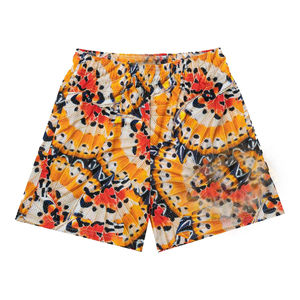 Pantalones Cortos de Playa de Malla Transpirable de Doble Capa con Estampado de Estrellas, Cómodos y de Moda, con Cintura Elástica Personalizada y Sublimación Sólida al por Mayor - Product Image 3