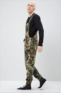 Peto vaquero informal y elegante para hombre, suave, cómodo, con tirantes ajustables, moderno para uso diario - Product Image 5