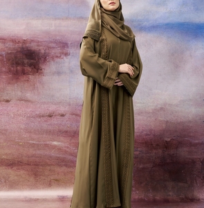 New2026 Dubai Beautiful Black Traditional Islamic Clothing for Women Saudi Arabia Abaya Dubai Abaya Muslim Clothing Gulf Cloths - Product Image 6