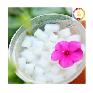 Gelée de noix de coco premium Nata De Coco |   Cubes de sirop sucré |   10x10mm |   Fournisseur d'usine OEM - Product Image 4