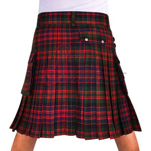 Auténtico Kilt Escocés de Tartán de Alta Calidad con Patrón Tradicional y Cintura Ajustable - Product Image 4