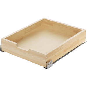 Organizadores de Cajones de Madera sin Acabado para Armarios de Cocina, Solución de Almacenamiento Contemporánea para Gabinetes - Product Image 1