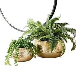 Jarrón Decorativo de Metal con Acabado Dorado de Estilo Diseñador con Patas de Bola para Interiores de Lujo para Decoración de Hogar, Hotel y Restaurantes - Product Image 5