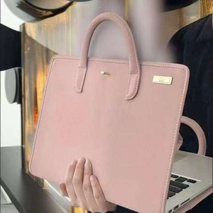 Elegante y Moderno Maletín para Portátil de Piel Sintética PU Impermeable con Cierre de Asa - Product Image 4