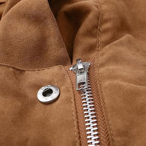 Veste en daim et cuir PU au look élégant à prix bas, nouvelle collection, vestes en daim et cuir pour femmes en vente - Product Image 4