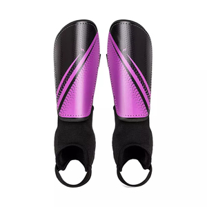 Espinilleras Ligeras de PU Azul con Cierre de Velcro para Fútbol, Protección Básica para Adultos, para Todas las Estaciones - Product Image 2