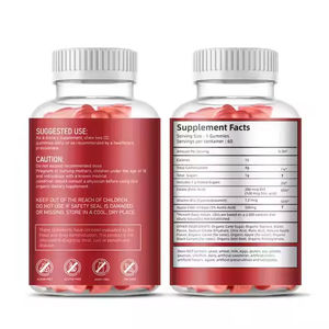 Gummies au vinaigre de cidre de pomme 100% pur, qualité alimentaire, complément alimentaire, emballage personnalisé, vente en gros - Product Image 1