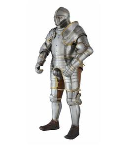 Meilleures ventes : Armure complète en métal de style vintage, conçue pour la décoration de châteaux et les espaces intérieurs thématiques - Product Image 2