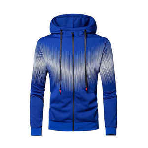 Custom Men's Sports Tracksuit Set Quick Dry Polyester Jogging Suit Gym Training Running Wear Zipper Jacket Pants - Product Image 5
