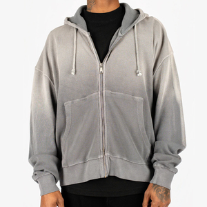 Factory Price embroidered heavyweight hoodies made with cotton hoodie fabric for private labels - Product Image 5