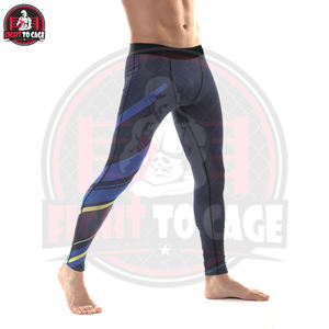Servicio OEM, la Más Alta Calidad, el Mejor Proveedor, Hecho a Medida, Producto Nuevo, Cómodo, Leggings de MMA y BJJ para Hombre - Product Image 3