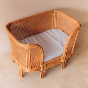 Webbing rattan cat <b>bed</b> on legs stylish pet furniture competitive price dog <b>nest</b> puppy sofa <b>beds</b> - Product Image 6