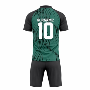 Custom Sublimation Print Soccer Jersey Football Uniform Set Team Logo Breathable Sportswear Design Kit Direct Factory Supplier - Product Image 3