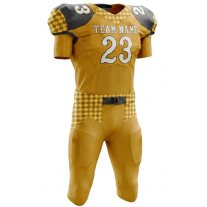Équipement d'entraînement de football américain en cuir PU, taille officielle américaine, manches courtes - Product Image 2