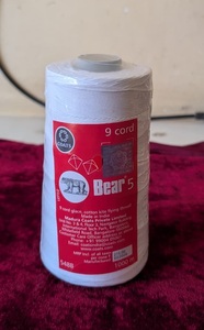 Hilo para Cometa Bear 9 Cord 100% Algodón Manjha, Ecológico, Afilado, Pulido, Fuerte, Resistente, para Uso Profesional en Competencias - Product Image 5