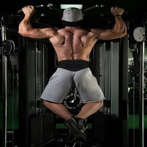 GAF CINTURÓN DIP DE ELEVACIÓN DE PESAS NEOPRENO CORREAS DE SOPORTE PARA GIMNASIO ENVOLTURAS CON CADENA SE ADAPTA A DOBLE CINTURÓN DE GIMNASIO ENVOLTURAS DE GEL CON CADENA - Product Image 3