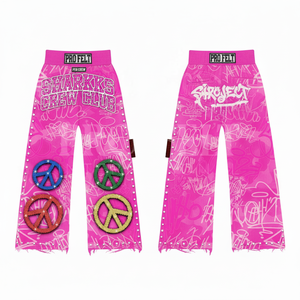 กางเกงขายาวทรงหลวมสไตล์สตรีทแวร์ ผ้าแคนวาสคุณภาพสูง 100% แห้งเร็ว ระบายอากาศได้ดี ทันสมัย มีสไตล์ ขอบกางเกงแบบดิสเทรส - Product Image 6