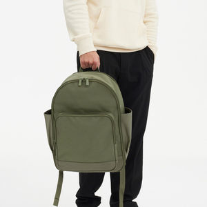 กระเป๋าเป้สะพายหลังที่ทนทาน กันน้ำ ทำจากผ้า Oxford ขนาด 15.6 นิ้ว สำหรับใส่แล็ปท็อป สายสะพายถอดได้ เหมาะสำหรับนักธุรกิจ นักศึกษา หรือใช้เดินทางสำหรับผู้ชาย - Product Image 5