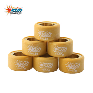 SUN RACING 20x12mm 12G Kit de rouleaux CVT Premium MIO 125 N-MAX 155 AEROX 155 Accélération fluide 6 pièces - Product Image 2